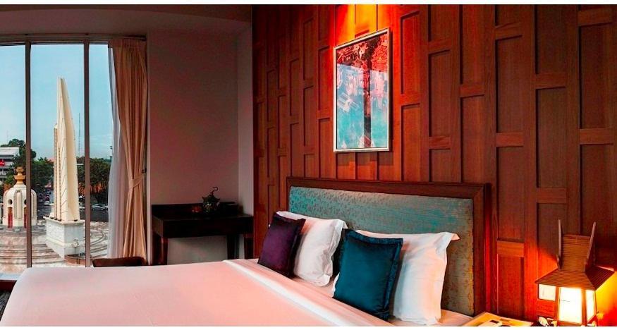 Baan Dinso Hostel@Ratchadamnoen Banguecoque Quarto foto